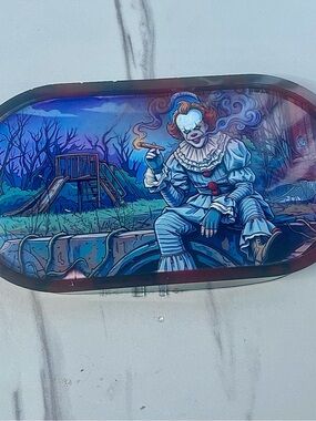 Handmade Pennywise IT Resin Tray Horror Movie Collector Fan Gift